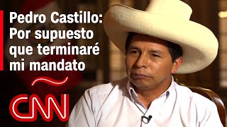 Pedro Castillo en CNN desde Perú No soy un político no fui entrenado para ser presidente [upl. by Boot]