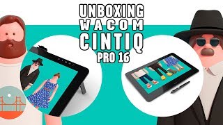 MSF Unboxing de la Wacom Cintiq Pro 16  Marvel Sin Filtro [upl. by Nomyad295]