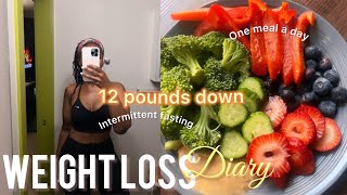 How to ROMANTICIZE YOUR WEIGHT LOSS JOURNEY Back on the OMAD diet Intermittent Fasting VLOG [upl. by Colet]