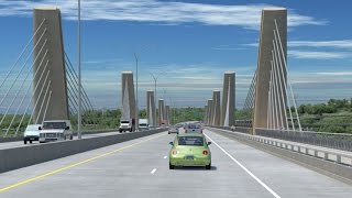 St Croix Crossing Project Visual Quality Animation [upl. by Erret]