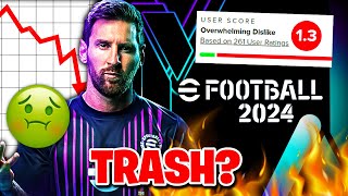 a FIFA Youtuber plays PES eFOOTBALL 2024 and this happened [upl. by Desma]