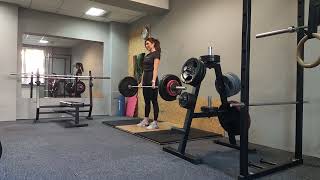 Deadlift With 95KG x 5 Reps [upl. by Eldreda]