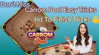 Carrom Pool  Easy Tricks  Carrom pool Tricks [upl. by Aicatsue]