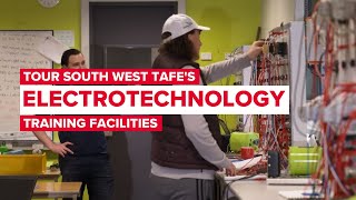 Tour the Electrotechnology Training Facilities at South West TAFE [upl. by Ecinnahs]