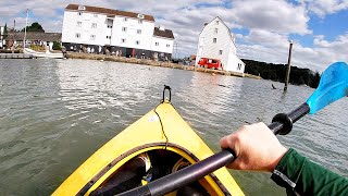 Kayak Canoe Deben Woodbridge to Felixstowe Ferry Suffolk Micro adventure [upl. by Nairod]