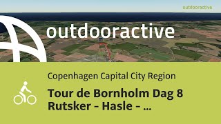 Tour de Bornholm Dag 8 Rutsker  Hasle  Nyker  Knudsker  Rønne 582024 [upl. by Aiehtela]