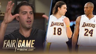 quotKobe Accepted Me as a Younger Brother From Day 1quot — Sasha Vujacic on Lakers Career  FAIR GAME [upl. by Adella]