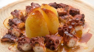 Receta de pulpo a la gallega  Karlos Arguiñano [upl. by Emse]