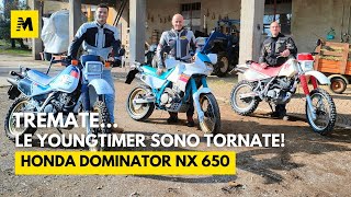 Honda Dominator NX 650 TEST le youngtimer sono tornate Tanti pro e qualche contro [upl. by Ecnarf]