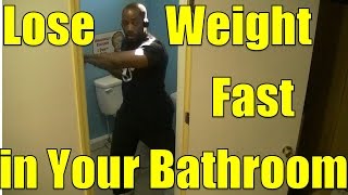 Ski Step HIIT Workout 2  Lose Weight in Your Bathroom without taking a sht [upl. by Zelle858]