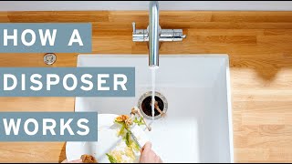 How an InSinkErator Food Waste Disposer Works [upl. by Arlina]