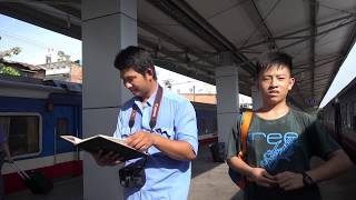 Early morning at Saigon Railway Station 2016 [upl. by Waltner]