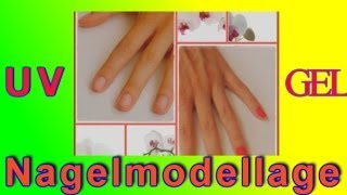 Nagelmodellage  UV GEL [upl. by Mainis]