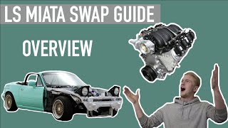 EP 1 OVERVIEW  LS MIATA SWAP GUIDE [upl. by Delastre]