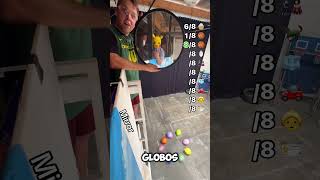 Cuál De Estas Cosas Podría Romper Todos Estos Globos 🎈 youtubeshorts shortsvideo [upl. by Lyrahs688]