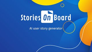 Generate user stories with AI [upl. by Hsekin]