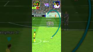 neymar jr Vs vinicius jr challenge efootball 2024shortvideo youtubeshorts efootballgameplay pes [upl. by Tymes82]