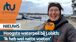 Hoge waterstand van De Rijn is magisch  RTV Connect [upl. by Sherye667]