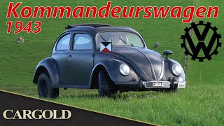 Volkswagen KdF Typ 87 Kommandeurswagen 1943 der Allrad Käfer der Wehrmacht  Weltsensation [upl. by Gideon]