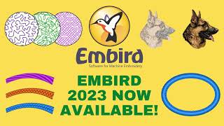 Embird Embroidery Software 2023 [upl. by Stormi799]