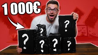 JAI REÇU UNE BOITE MYSTÈRE A 1000€  Unboxing [upl. by Pelag4]