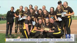 First softball title for Honeoye FallsLima High School Softball [upl. by Ursuline]