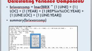 Estimating Heritability and BLUPs for Traits Part 23 [upl. by Cedell]