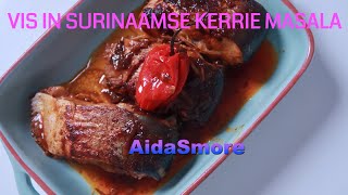 PANGASIUSVIS in SURINAAMSE KERRIE MASALA receptAIDA SMORE [upl. by Ellebyam457]