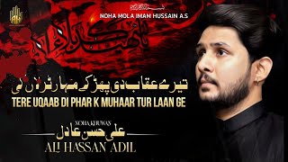 TERE UQAB DE PHAR  ALI HASSAN ADIL NEW NOHAY 2024  MUHARRAM 2024 1446  AMEER E HUSSAIN [upl. by Vasili]