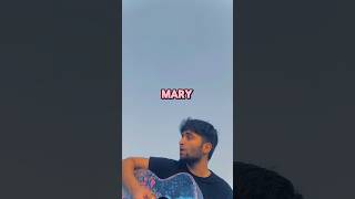 Mary on a cross By ghost You go down just like holy mary Mariana mariana songcoverghost guitar [upl. by Salvucci]