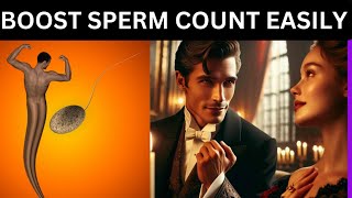 Surprising Foods That Boost Sperm Count [upl. by Assirok374]