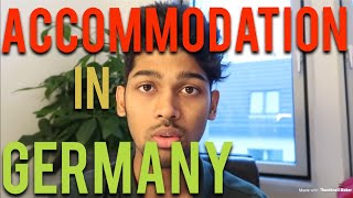 ACCOMMODATION IN GERMANY FOR STUDENTSREAL TIME FILING OF AN APPLICATION [upl. by Gridley]