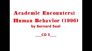 Academic encounter  Human behavior  CD 5 [upl. by Simson912]