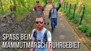 Spass beim Mammutmarsch Ruhrgebiet 55km  Natur in NRW  2022  Jörg Müller [upl. by Baudin]