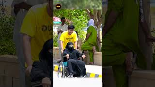 Ninja Mother on Wheel Chair 2 Prank  Part 4  Watch Till End [upl. by Marna]