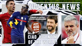 JUVENTUS 400 MILLION amp A NEW STRUCTURE CONFIRMED [upl. by Costanza]