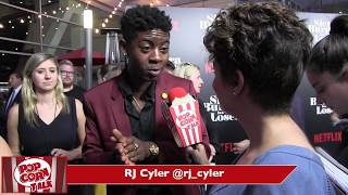 RJ Cyler on How Perfect the Chemistry Reads Were  Emergency Sundance Clip [upl. by Teragram]