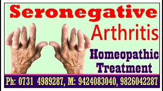 Seronegative rheumatoid arthritis Rheumatoid arthritis condition characterized by swollen painful j [upl. by Johna]