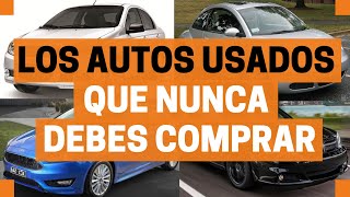 Los AUTOS USADOS que NO debes COMPRAR  Motoren Mx [upl. by Weylin754]