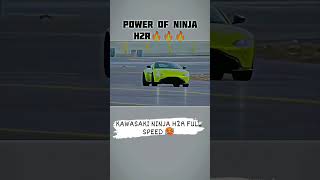 power of kawasaki ninja h2 😱till end kawasaki youtubeshorts youtube youtubevideos shorts [upl. by Ancell252]