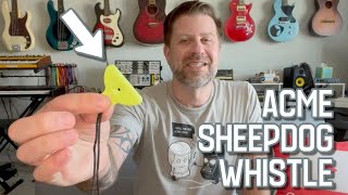 Trying a Sheepdog Whistle for the First Time Acme 576 [upl. by Ahtennek]