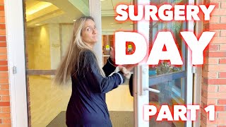 SURGERY DAY Part 1  Getting My Mommy Makeover  Family 5 Vlogs [upl. by Ati]