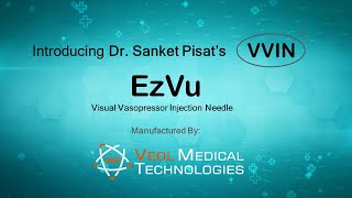 EzVu Visual Vasopressor Injection Needle Animation Video [upl. by Haropizt626]