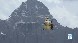 Giornata nera in Agordino due morti in Marmolada e uno tra le montagne di Taibon [upl. by Tsirc]