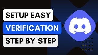 EASY Discord VERIFICATION SYSTEM Setup 2024  Updated [upl. by Luoar]