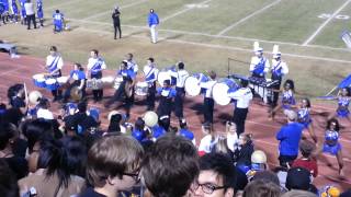 Chamblee High School Drumline Homecoming 2012 [upl. by Eveiveneg505]