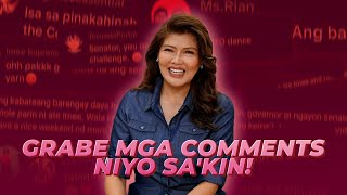 GRABE MGA COMMENTS NIYO SAKIN  Sen Imee R Marcos [upl. by Regnig]