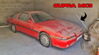 RESCATO un Toyota SUPRA mk3 TURBO abandonado y lo DEJO como NUEVO🚗 [upl. by Annayram]