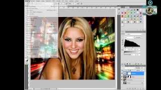 Tutorial Photoshop CS5 Fácil y Rápido 3º Cambiar fondo con máscara rápida y mucho mas [upl. by Chelsie]