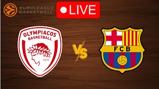 🔴 Live Olympiakos vs Barcelona  EuroLeague 20232024  Live Play by Play Scoreboard [upl. by Sidoma]